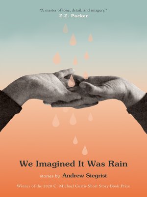 cover image of We Imagined It Was Rain